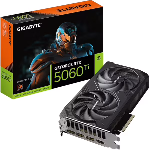 ვიდეობარათი - Gigabyte GeForce RTX 5060 Ti WINDFORCE 8GB 128-Bit GDDR7