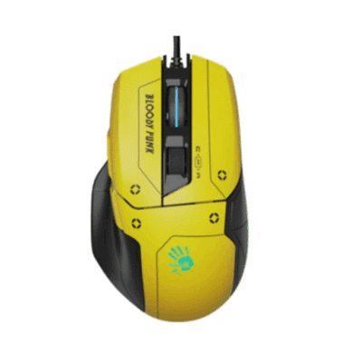 A4Tech Bloody W70 Max RGB Gaming Mouse Punk Yellow