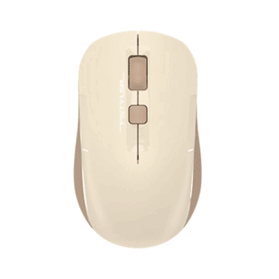 A4Tech Fstyler FB26CS Air2 Bluetooth & 2.4G Wireless Mouse Cafe Latte