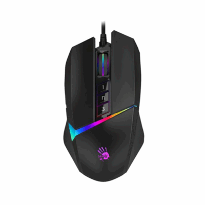 A4tech Bloody W60 Max RGB Gaming Mouse Stone Black