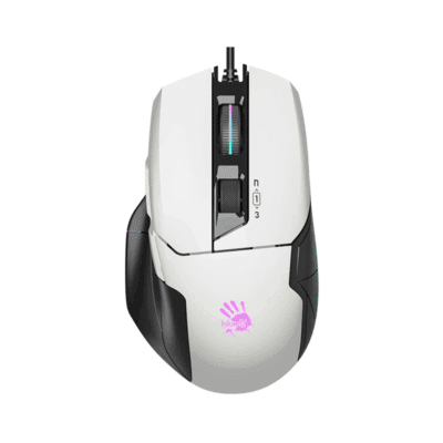 A4tech Bloody W70 Max RGB Gaming Mouse Panda White