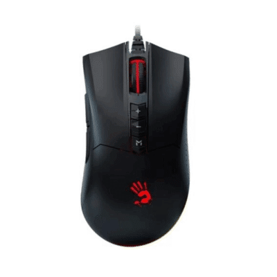 At Home A4tech Bloody ES9 Pro Esport RGB Gaming Mouse Stone Black