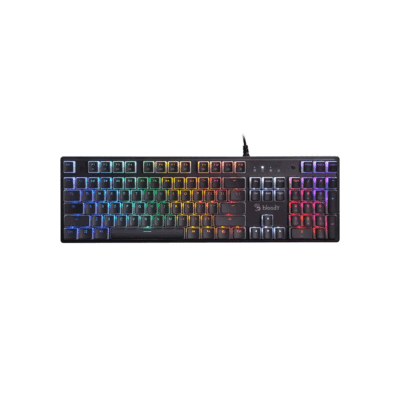 A4Tech Bloody S520N Mechanical BLMS Brown Switch RGB Gaming Keyboard Pudding Black
