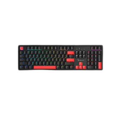 At Home A4Tech Bloody S520N Mechanical Red Plus Switch RGB Gaming Keyboard Fire Black