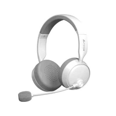 At Home A4Tech Fstyler BH235 Wireless Bluetooth Headset With Mic White