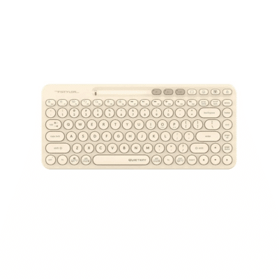 A4Tech Fstyler FBK36C AS Bluetooth & 2.4G Keyboard Cafe Latte
