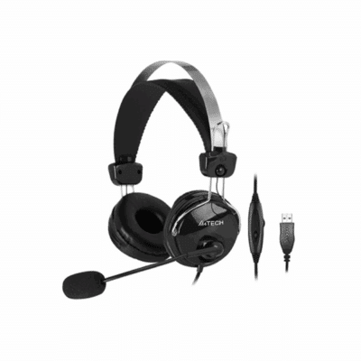 A4Tech HU-7P ComfortFit Stereo USB Headset Black