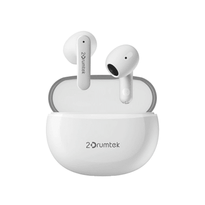 A4tech 2Drumtek B20 True Wireless Earphone Grayish White
