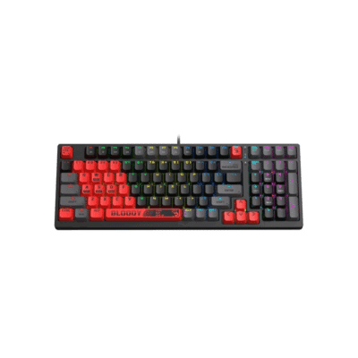 A4tech Bloody S98 RGB Mechanical Gaming Keyboard Red Switch US Layout Sports Red