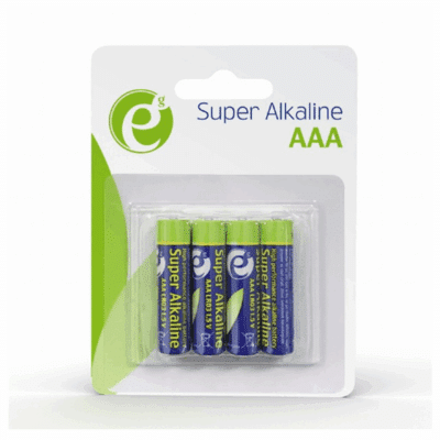Alkaline AAA batteries 4-pack