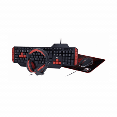 GEMBIRD Ultimate 4-in-1 Gaming kit US layout