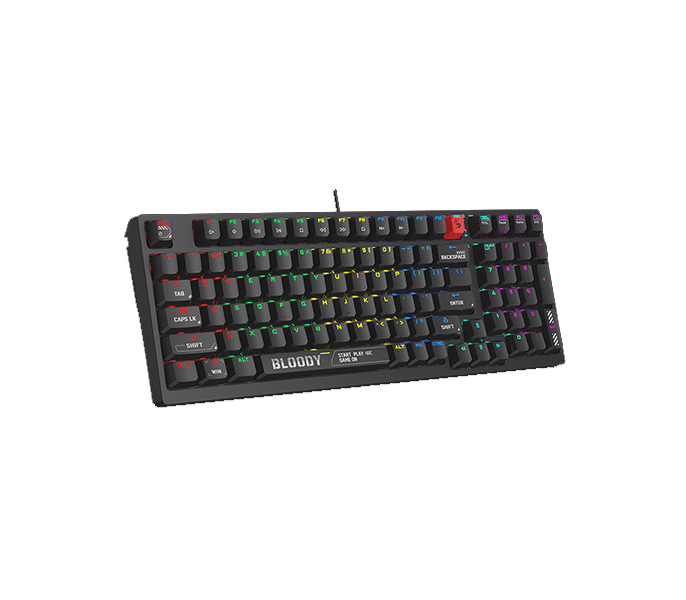 A4Tech Bloody S98 Mechanical Keyboard Bloody Black - Image 2