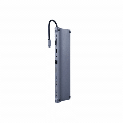 Gembird A-CM-COMBO11-01 USB Type-C 11-in-1 multi-port Adapter