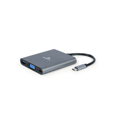 Gembird A-CM-COMBO6-01 USB Type-C 6-in-1 multi-port adapter