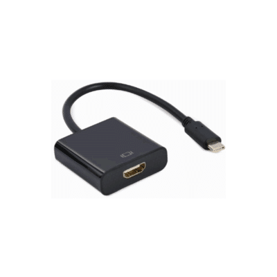 Gembird A-CM-HDMIF-04 USB Type-C to HDMI adapter 4K/60Hz 15cm Black