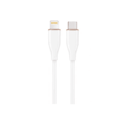 Gembird CC-USB2S-CM8PM-1.5M-w Premium silicon USB Type-C to 8-pins charging & data cable 1.5m White