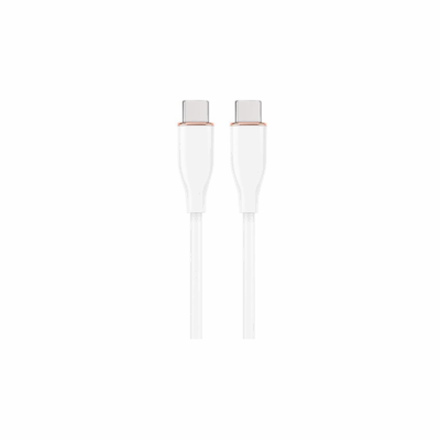 Gembird CC-USB2S-CMCM-1.5M-w Premium silicon Type-C Power Delivery (PD) charging & data cable 1.5m White