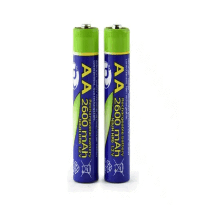 Gembird EG-BA-AA26-01 Ni-MH rechargeable AA batteries 2-Pack