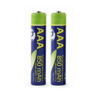 Gembird EG-BA-AAA8R-01 Rechargeable AAA batteries 850mAh 2-Pack