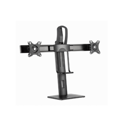 Gembird MS-D2-01 Double monitor desk stand height adjustable 17"-27"