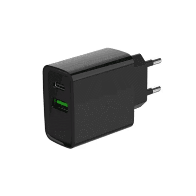 Gembird TA-UC-PDQC20-01-BK 2-port 20W USB Fast Charger (Black)