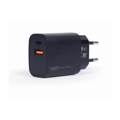 Gembird TA-UQC3-03 USB Type-C fast charger 18W (Black)