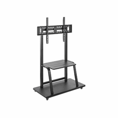 Gembird TVS-100F-01 TV floor stand with caster wheels 37"-100"