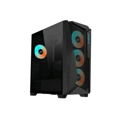 Gigabyte C301G 4x120mm ARGB Fans Mid Tower Black