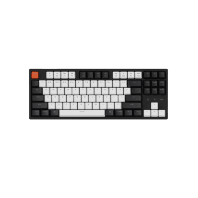 At Home Keychron C1 87 Key Gateron RGB Hot-Swap Brown Switch (Black)