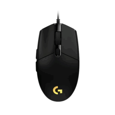 LOGITECH G102 LIGHTSYNC Corded Gaming Mouse - BLACK