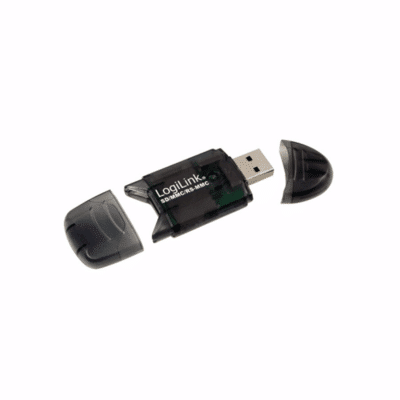 Logilink CR0007 Cardreader USB 2.0 Stick SD Format