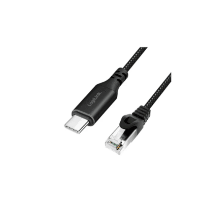 Logilink CU0413 USB-C 3.2 to RJ45 (CAT6) Ethernet Cable Adapter 3m