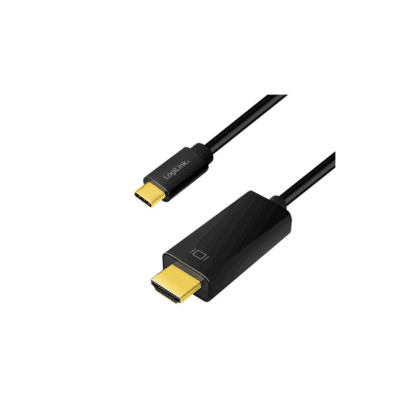 Logilink UA0329 USB Type-C to HDMI 4K/60Hz cable black 1.8m