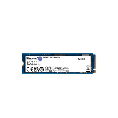 M2 SSD - Kingston NV2 M.2 2280 500GB NVMe PCIe 4.0 Internal SSD