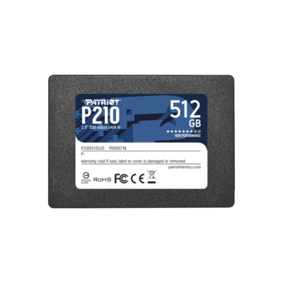 Patriot P210 SSD 512GB SATA3 2.5 - P210S512G25