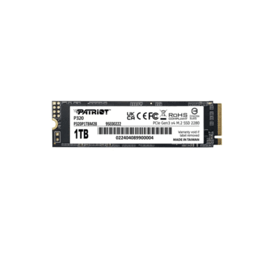 Patriot P320 1TB SSD M.2 PCIe Gen3 x 4 NVMe - P320P1TBM28