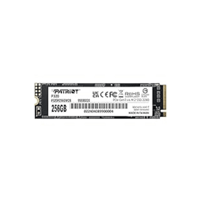Patriot P320 256GB SSD M.2 2280 PCIe Gen 3.0 x4 NVMe - P320P256GM28