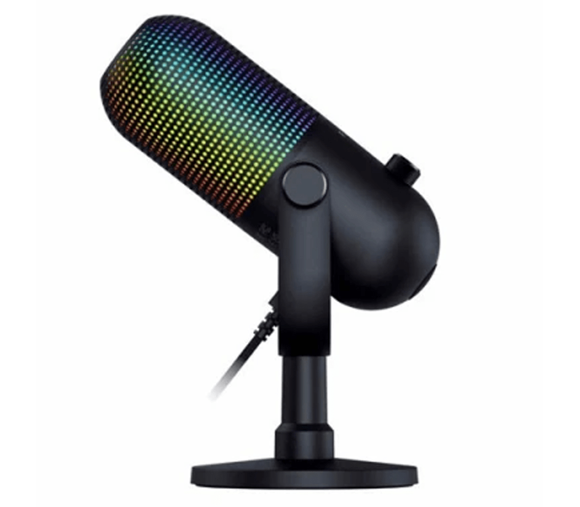 Razer gaming microphone Seiren V3 Chroma Uni RGB USB-A 2m black - Image 3