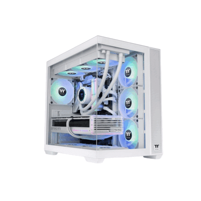At Home ThermalTake View 380 TG ARGB Snow