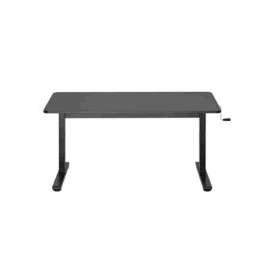 Vertex VX-MSSD-02B Affordable Manual Sit-Stand Desk Black