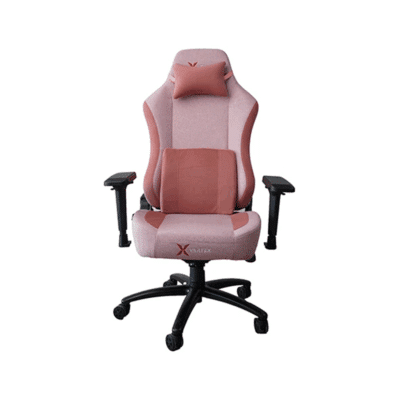 Vertex Kiti Gaming Chair Pink Fabric