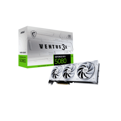 At Home MSI RTX 5080 Ventus 3X OC White 16GB GDDR7 256-bit High-End (Value Partner)