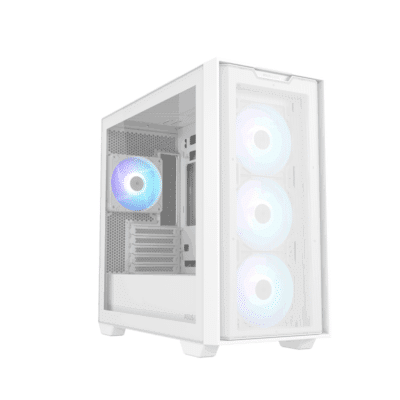 Asus A21 Plus 4x120mm ARGB Fans Mini Tower White
