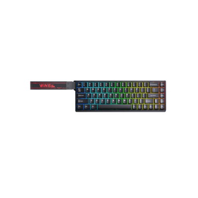 AULA WIN68 HE Standard edition RGB Wired Gaming Keyboard/Black (Graywood Magnetic Switch)