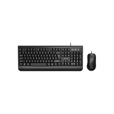 At Home AULA AC102 Wired Keyboard and Mouse Combo Black
