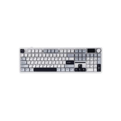 AULA F108PRO RGB Wireless Mechanical Keyboard Light Blue/White/Black Purple (Reaper switch)