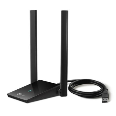 TP-Link, Archer TX20U Plus, AX1800 High-Gain Dual-Antenna Wireless USB Adapter