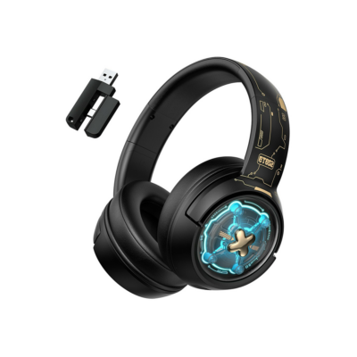 Onikuma GT802 Tri-Mode RGB Gaming Headset Black (2.4G Wireless + Bluetooth + Wired)