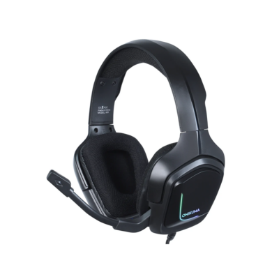 Onikuma K20 RGB Gaming Headset Black (Wired RGB Lighting Multi-Platform Compatible)