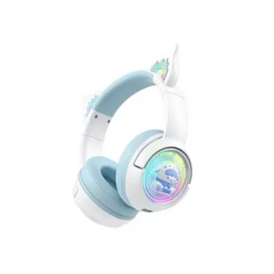 Onikuma B5 Tri-Mode Gaming Headset Blue/White (2.4G Wireless + Bluetooth + Wired)